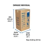 Calentador de paso, rápida recup, 6L, 1 serv, gas LP, FOSET 6