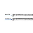 Manguera para boiler, acero inox. 1/2'H x 1/2'H, 120 cm 3