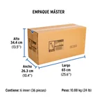 Manguera para boiler, acero inox. 3/4'H x 3/4'H, 60 cm 7