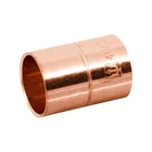 Cople de cobre 1/2', con ranura, FOSET 1
