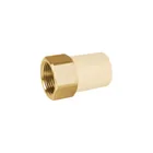 Adaptador hembra de CPVC 3/4' con inserto y tuerca de latón 1