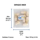Adaptador hembra de CPVC 1' con inserto y tuerca de latón 4