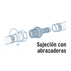 Adaptador inserción rosca exterior de 3/4' x 3/4', FOSET 4