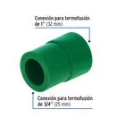 Reducción de PPR 1' x 3/4', FOSET 2