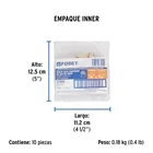 Check para regulador de 1/4' X 1/4' para gas, FOSET 3