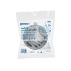 Coladera 5' universal,ABS,rejilla cromada 3 tornillos, FOSET 5
