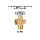Cilindro portátil para gas LP, 20kg (44lb) FOSET 3