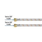 Manguera para gas, aluminio, 3/8' flare, 500 cm, FOSET BASIC 3