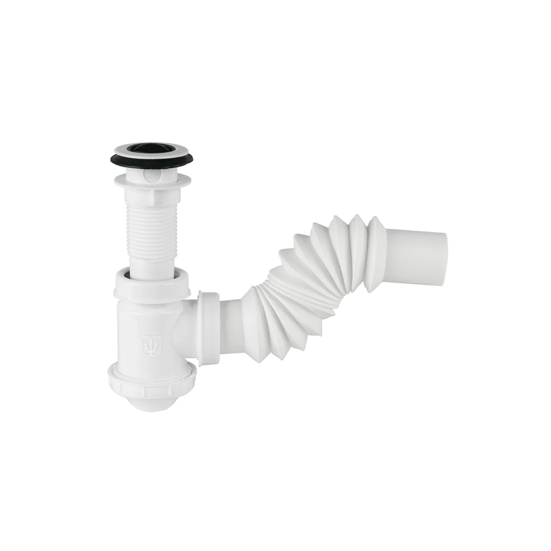 Céspol de bote de polietileno con contra, para lavabo, FOSET