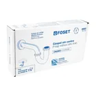 Céspol 1-1/4', sin contra, latón cromo, para lavabo, FOSET 4