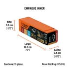 Broca HSS 17/64' Trugold para metal, TRUPER EXPERT 5