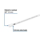 Tubo de 1/2' PVC hidráulico RD 21, 3m, 0.25kg, FOSET 2