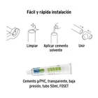 Tubo de 3/4' PVC hidráulico cédula 40, 3m, 1kg, FOSET 3