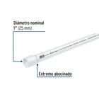 Tubo de 1' PVC hidráulico cédula 40, 3m, 1.4kg, FOSET 2