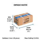 Válvula de esfera de latón, soldable 1/2', FOSET 4