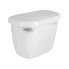 Tanque bajo de porcelana con accesorios, blanco, FOSET 1