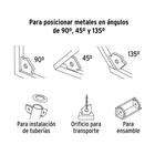 Escuadra magnética para soldar de 3-1/4' carga 25 kg, EXPERT 4