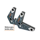 2 Escuadras magnéticas esquineras 2-3/4' carga 11 kg, TRUPER 2