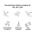 Escuadra magnética para soldar de 3', carga 11 kg, TRUPER 3
