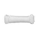 Piola de poliéster diamante de 4mmx15m blanca, madeja, FIERO 1