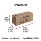 Bolsa con 1 kg de electrodos 6011 de 3/32', TRUPER 5
