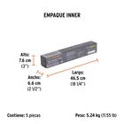 Bolsa con 1 kg de electrodos 7018 de 1/8', TRUPER 4
