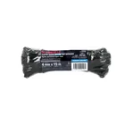 Piola de nylon paracord de 4mm x 15m negro, madeja, FIERO 4