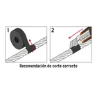Piola de poliéster diamante de 5 mm, 1 kg, FIERO 4