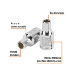 Dado de 3/16', 12 puntas, cuadro 1/4', TRUPER 2
