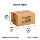 Dado largo impacto de 22 mm, 6 puntas, cuadro 1/2', TRUPER 7