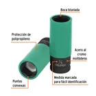Dado largo impacto prot. plást. 7/8', 6 puntas, cuadro 1/2' 2