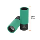 Dado largo impacto prot. plást. 7/8', 6 puntas, cuadro 1/2' 3