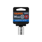 Dado de 14 mm, 12 puntas, cuadro 1/4', TRUPER 4
