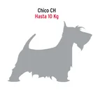 Cadena de paseo para perro de 1.2 m x 2.5 mm, FIERO 4