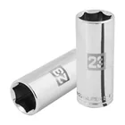 Dado largo de 23 mm, 6 puntas, cuadro 1/2', TRUPER 1
