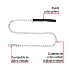 Cadena de paseo para perro de 1.2 m x 3.5 mm, FIERO 2