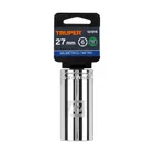 Dado largo de 27 mm, 6 puntas, cuadro 1/2', TRUPER 4