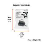 Broquero 3/8' sin llave, para máquinas inalámbricas, TRUPER 4