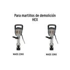Cincel pala zanco hexagonal de 3' x 16', TRUPER 3