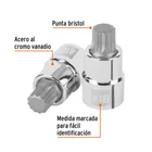 Dado punta corta bristol M16, cuadro 1/2', TRUPER 2