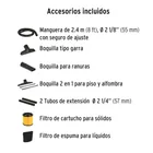 Aspiradora de sólidos y líquidos, 12 gal, acero inox, TRUPER 2