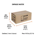 Malacate soldable para banda de 4' ancho, TRUPER 5