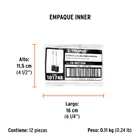Bolsa con 2 carbones de repuesto para MEZ-150N, TRUPER 4
