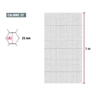 Rollo malla hexagonal cal.22, 1x 45m, abertura 25mm, 13kg 3