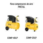 Manómetro para compresores Grupo 1, TRUPER 3