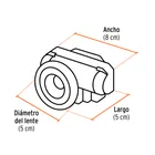 Linterna de minero LED 210 lm, recargable, TRUPER 3