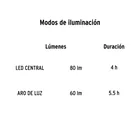 Linterna de minero LED 210 lm, recargable, TRUPER 8