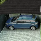 Toldo sombra 80%, monofilamento negro, 3.6m x 5m, FIERO 4
