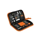 Kit soldadura electrónica con cautín de 25 W, temp regulable 1