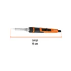 Kit soldadura electrónica con cautín de 25 W, temp regulable 3